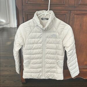 The North Face Off-White Quilted Jacket